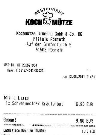 ekjg Hffner Kochmtze Restaurant